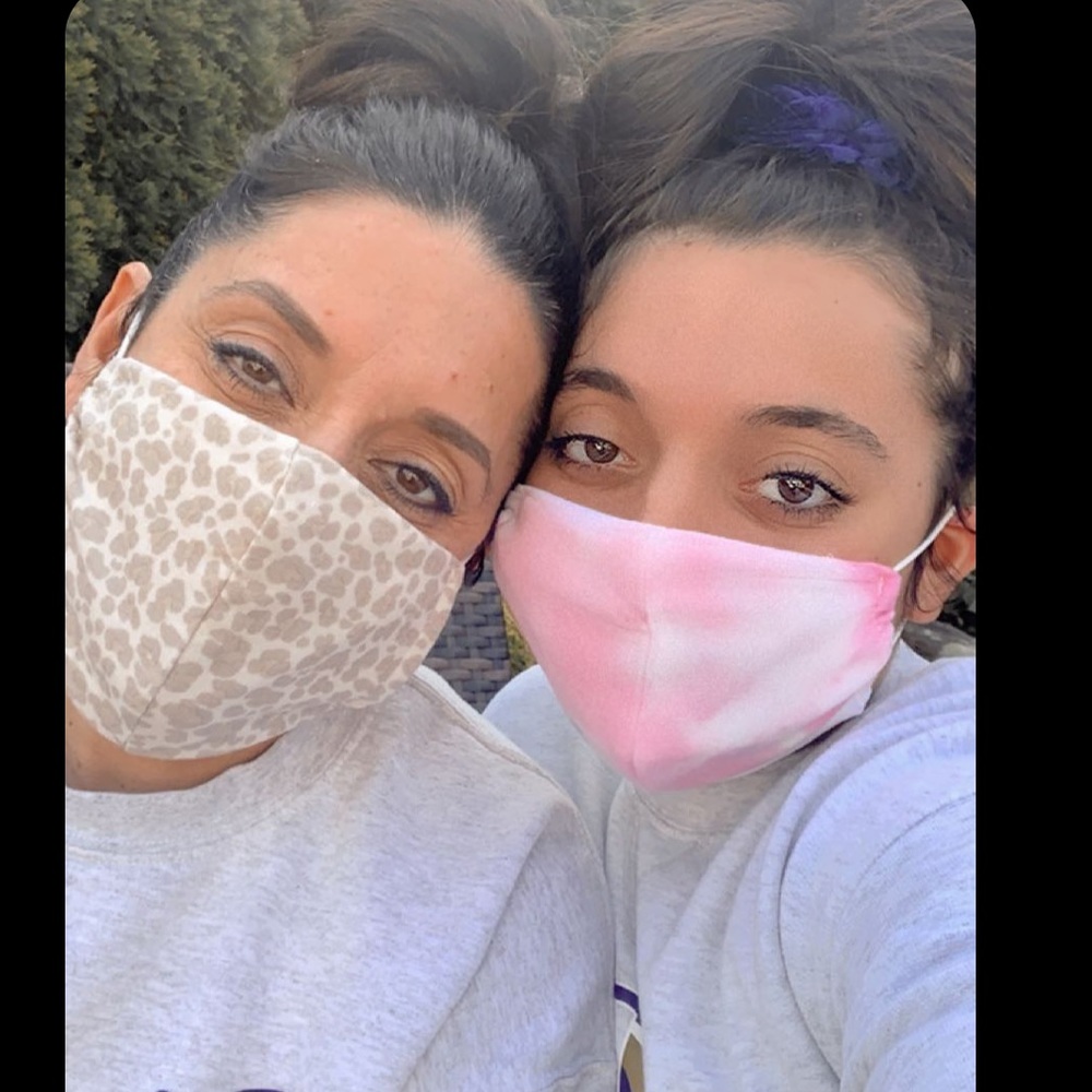 Face Mask Cheetah or Tie Dye